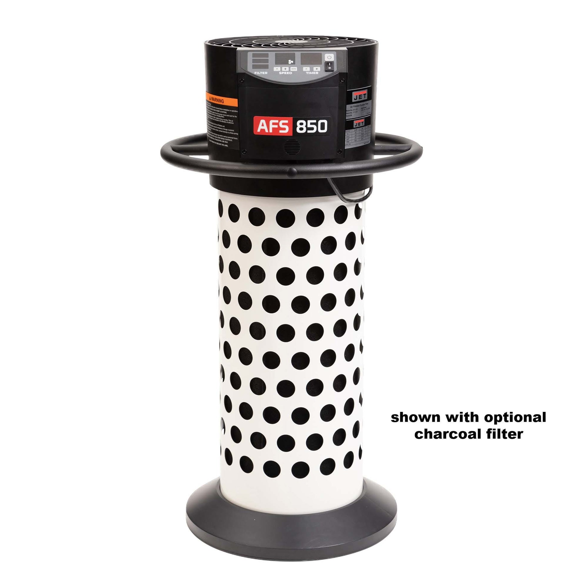Jet Tools JT1-229 JET Air Filtration System, 850CFM, 1Ph 120V| AFS-850