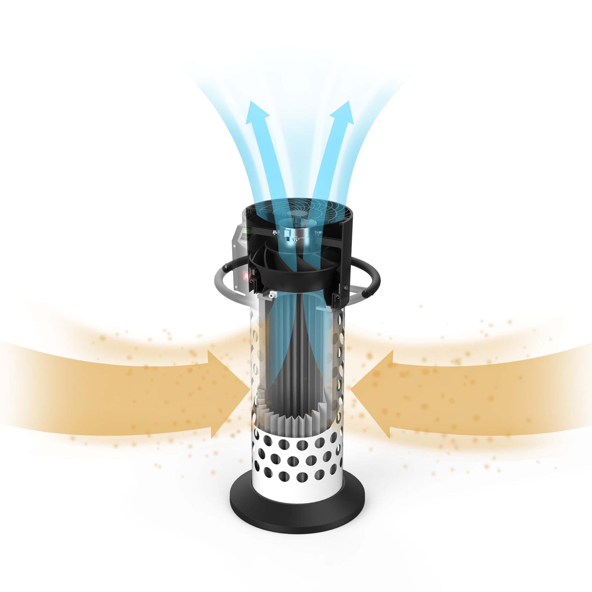 Jet Tools JT1-229 JET Air Filtration System, 850CFM, 1Ph 120V| AFS-850