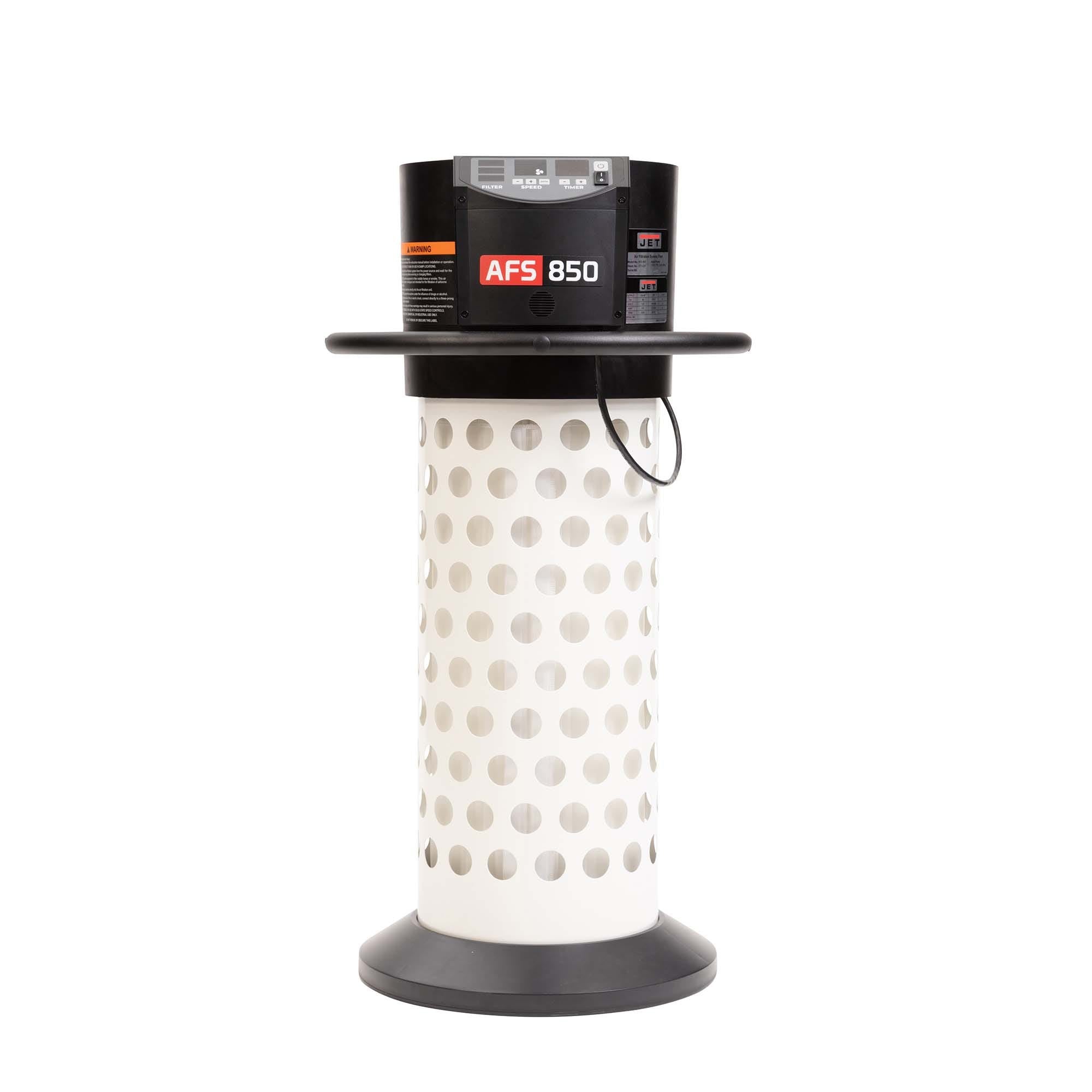 Jet Tools JT1-229 JET Air Filtration System, 850CFM, 1Ph 120V| AFS-850