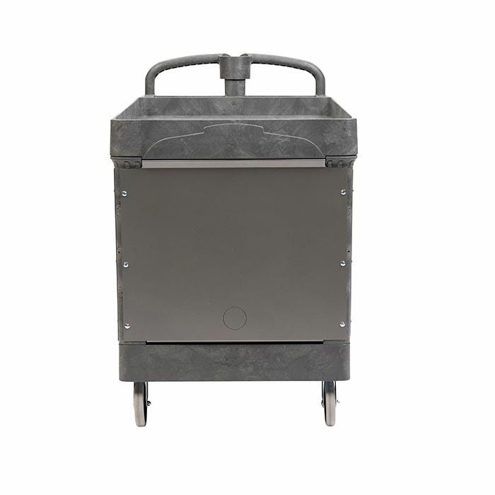 Jet Tools LOAD-N-LOCK Security Cart System with PUC-4325 Resin Utility Cart