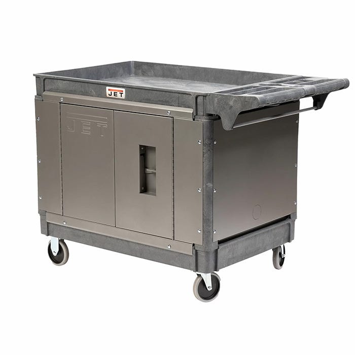 Jet Tools PUC-3725 Resin Cart w/ LOAD-N-LOCK Security System Kit