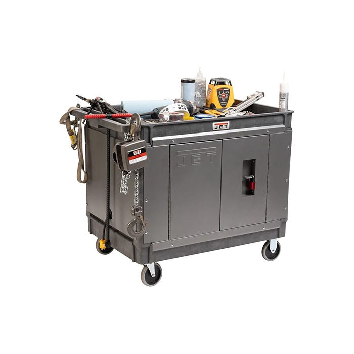 Jet Tools Resin Cart 141014 With LOAD-N-LOCK Security System Kit