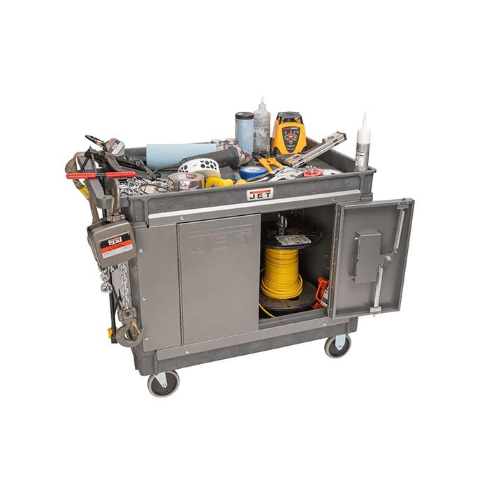 Jet Tools Resin Cart 141014 With LOAD-N-LOCK Security System Kit