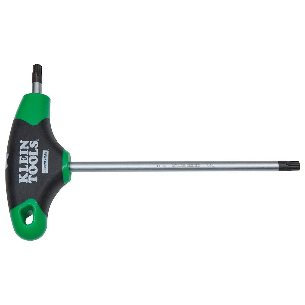 Klein Tools JTH6T10 T10 TORX Hex Key, Journeyman T-Handle, 6-Inch