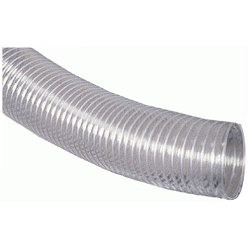 Jet Tools JW1034 The Jet 4" x 10' Clear Hose in Jet WW, Dust Collector Accessories