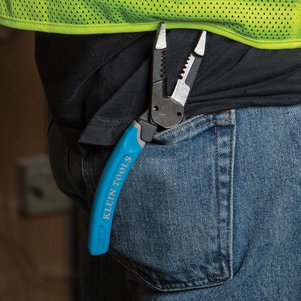 Klein Tools K12035 Klein-Kurve Heavy-Duty 8-20AWG Wire Stripper