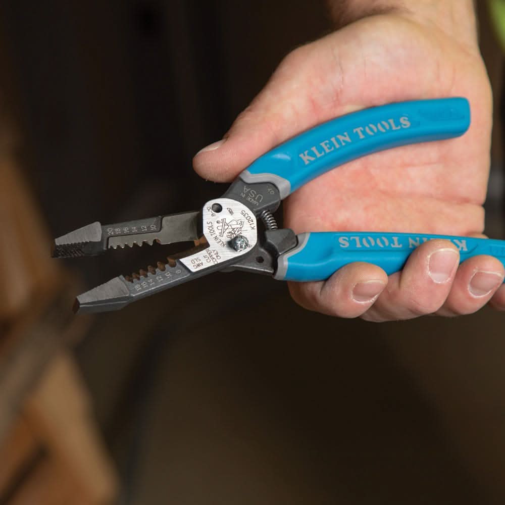 Klein Tools K12035 Klein-Kurve Heavy-Duty 8-20AWG Wire Stripper
