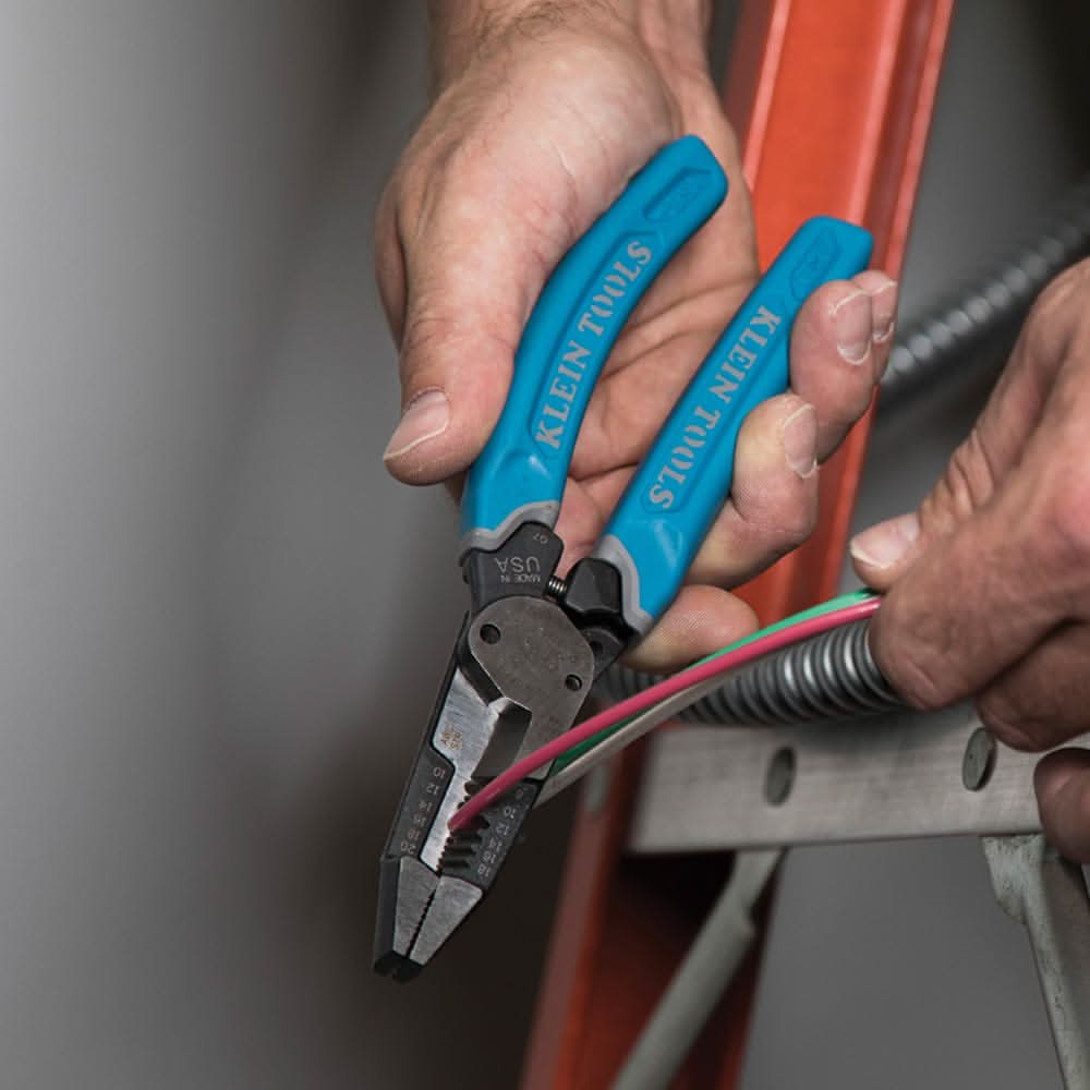 Klein Tools K12035 Klein-Kurve Heavy-Duty 8-20AWG Wire Stripper