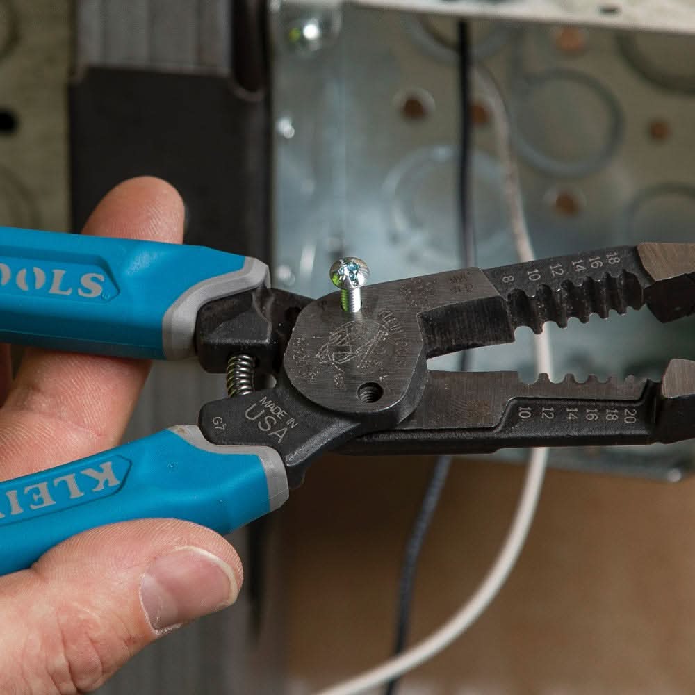 Klein Tools K12035 Klein-Kurve Heavy-Duty 8-20AWG Wire Stripper