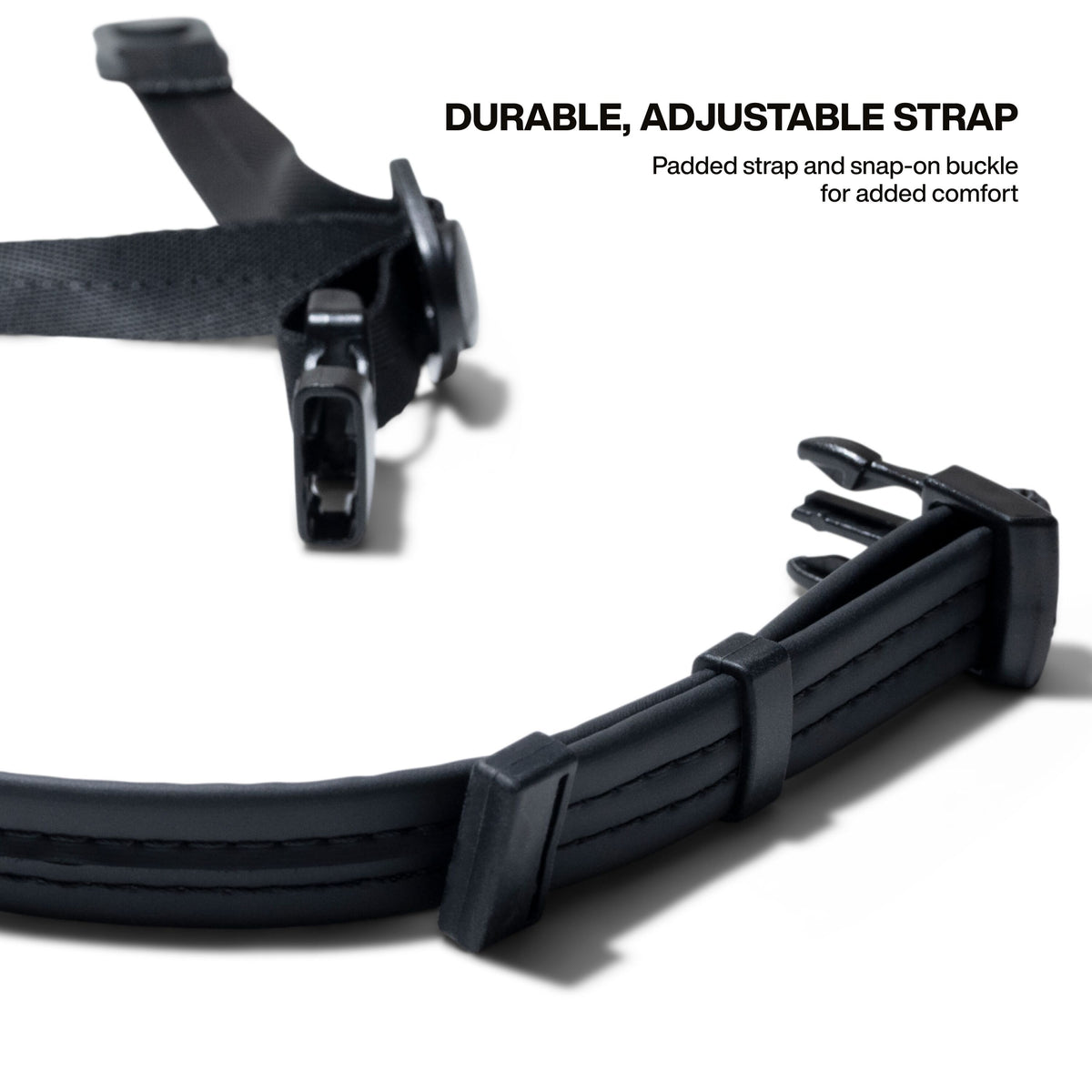 Klein KHHSTRPT2 chin strap feature detail