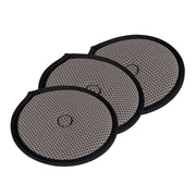 Klein KHHTOPPADT2 Full Brim Type-2 Hard Hat Replacement Top Pad, 3-Pack