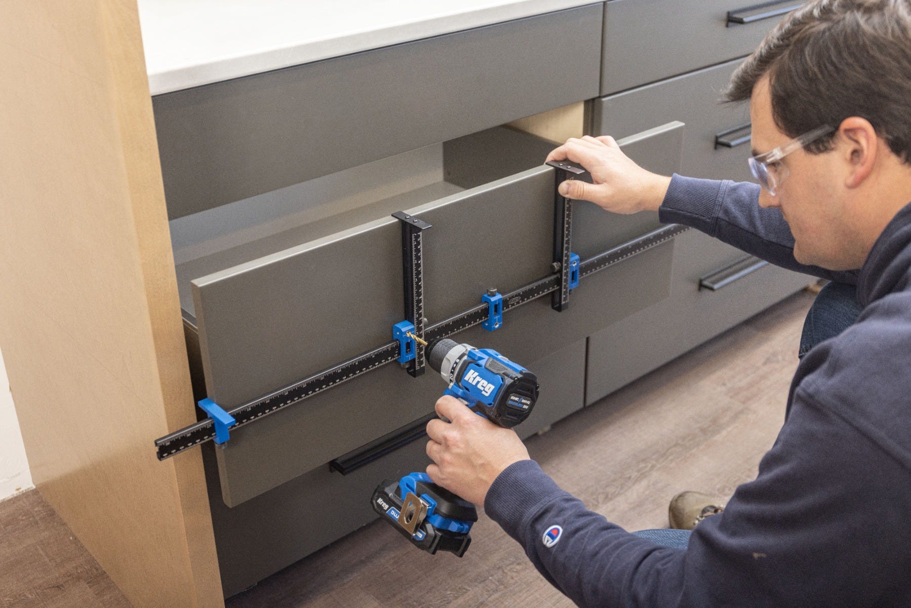 Kreg KHI-PULLPROXL Cabinet Hardware Jig Pro XL