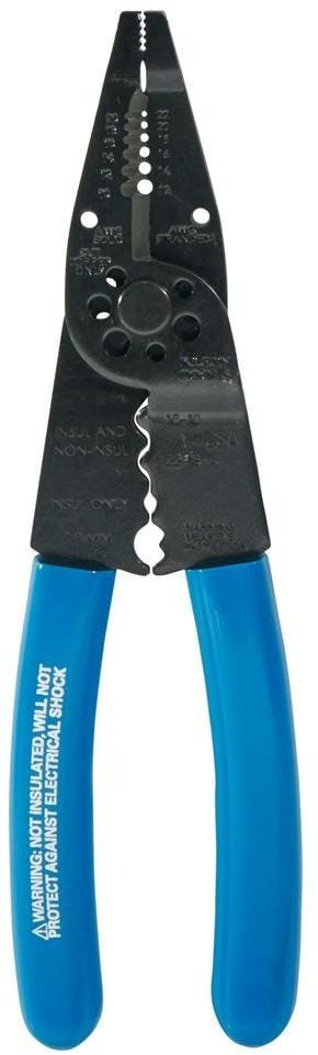 Klein 1010 Long Nose Multi Tool Wire Stripper, Wire Cutters, Crimping Tool