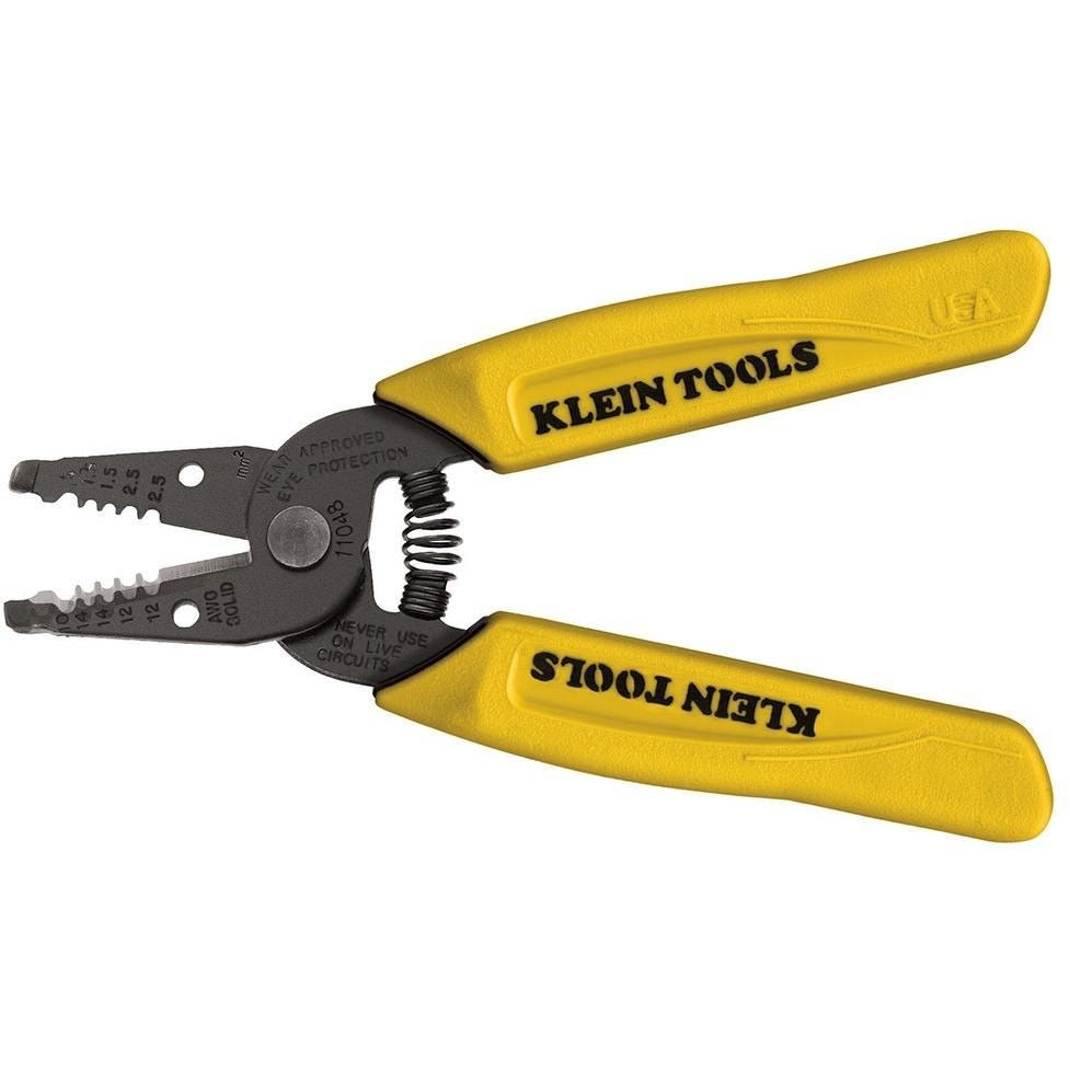 Klein 11048 Dual-Wire Stripper/Cutter for Solid Wire
