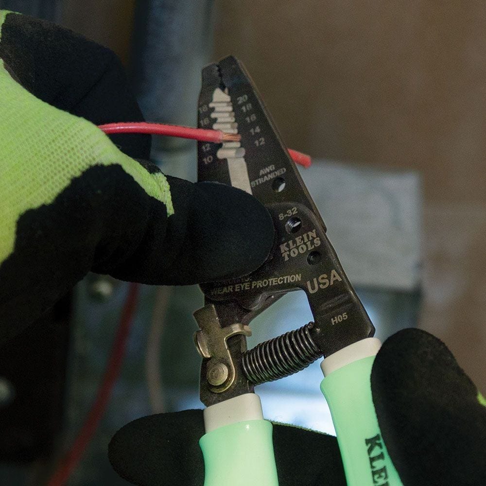 Klein 11055 Solid and Stranded Copper Wire Stripper and Cutter