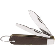 Klein 1550-2 2-Blade Pocket Knife  Carbon Steel 2-1/2" Spearpoint And 2-1/2" Screwdriver-Tip Blades
