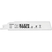 Klein 31804 Premium Reciprocating Saw Blade, 6" Blade, 18 TPI