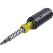 Klein 32500 Multi-Bit Screwdriver / Nut Driver, 11-in-1, Ph, Sl, Sq, Torx Bits