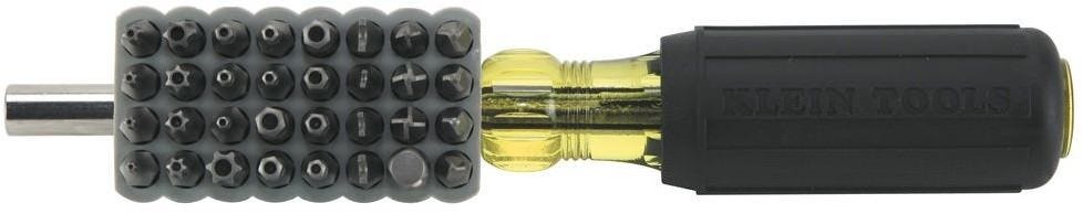 Klein 32510 Magnetic Screwdriver with 32 Tamperproof Bits