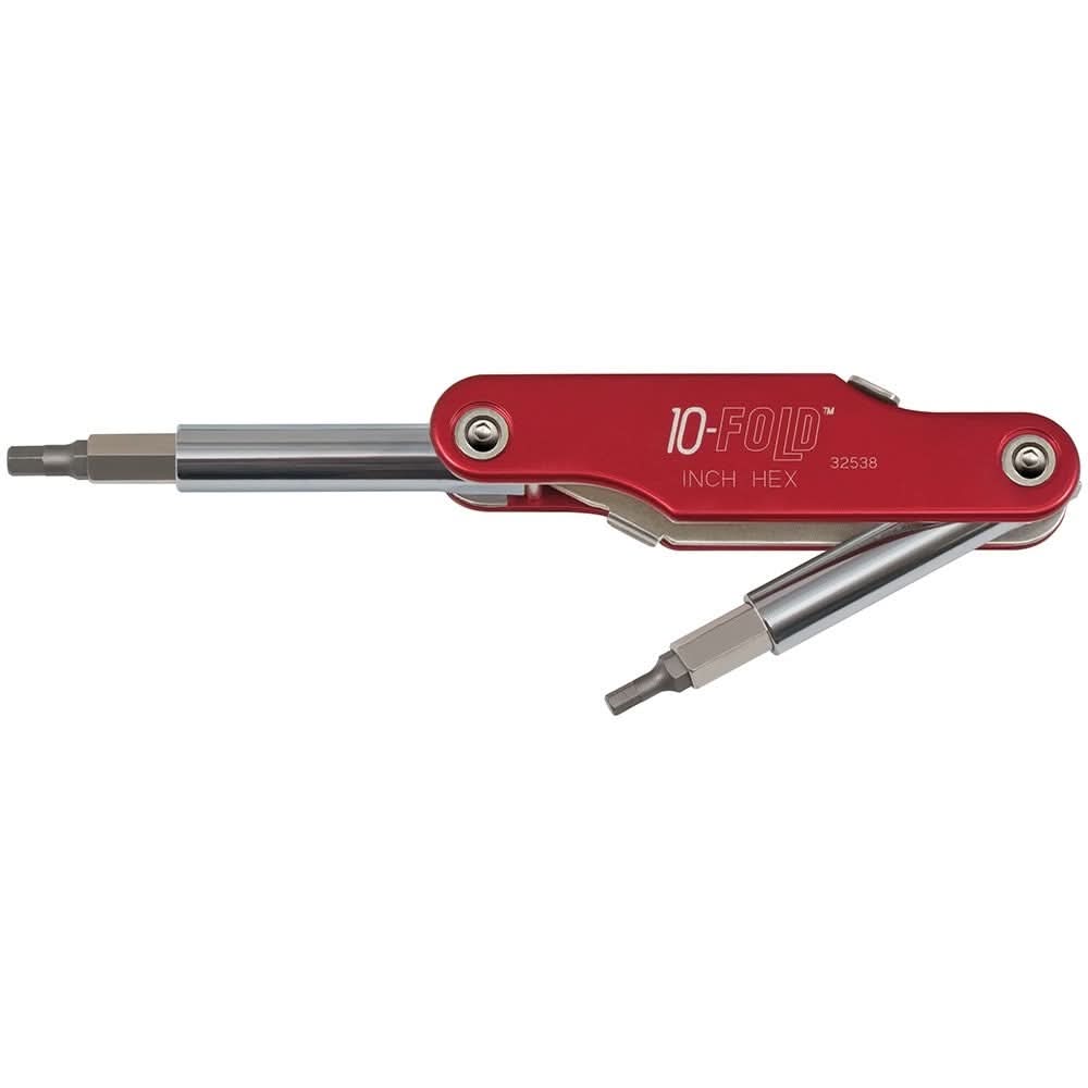 Klein 32538 10-Fold Fractional Hex Screwdriver/Nut Driver