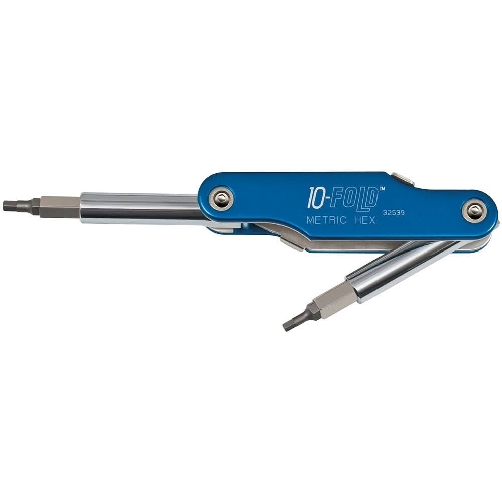 Klein 32539 10-Fold Metric Hex Screwdriver/Nut Driver