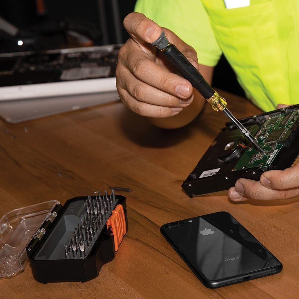 Klein 32717 All-in-1 Precision Screwdriver Set with Case