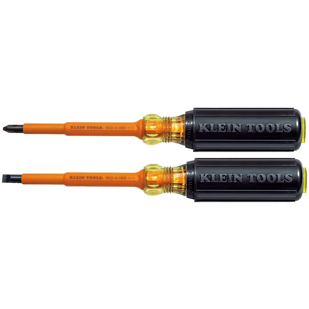 Klein 33532-INS 2-Piece Cushion-Grip Insulated Screwdriver Set