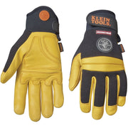 Klein 40043 Journeyman Pro Leather Work Gloves - Large