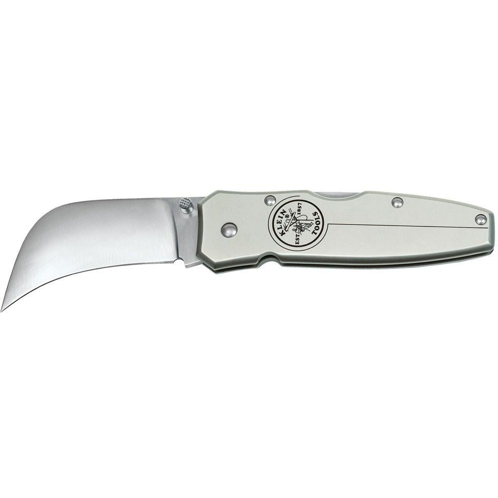 Klein 44006 Lockback Knife 2-5/8-Inch Hawkbill Blade, Aluminum Handle
