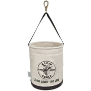 Klein 5109SLR Canvas Bucket, All-Purpose with Drain Holes, 12-Inch