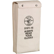 Klein 5121-15 15" Glove Bag  No. 4 Canvas
