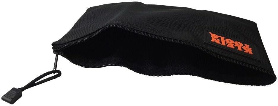 Klein 5139 Zipper Bag, Canvas Tool Pouch 12.5 x 7 x 4.25-Inch