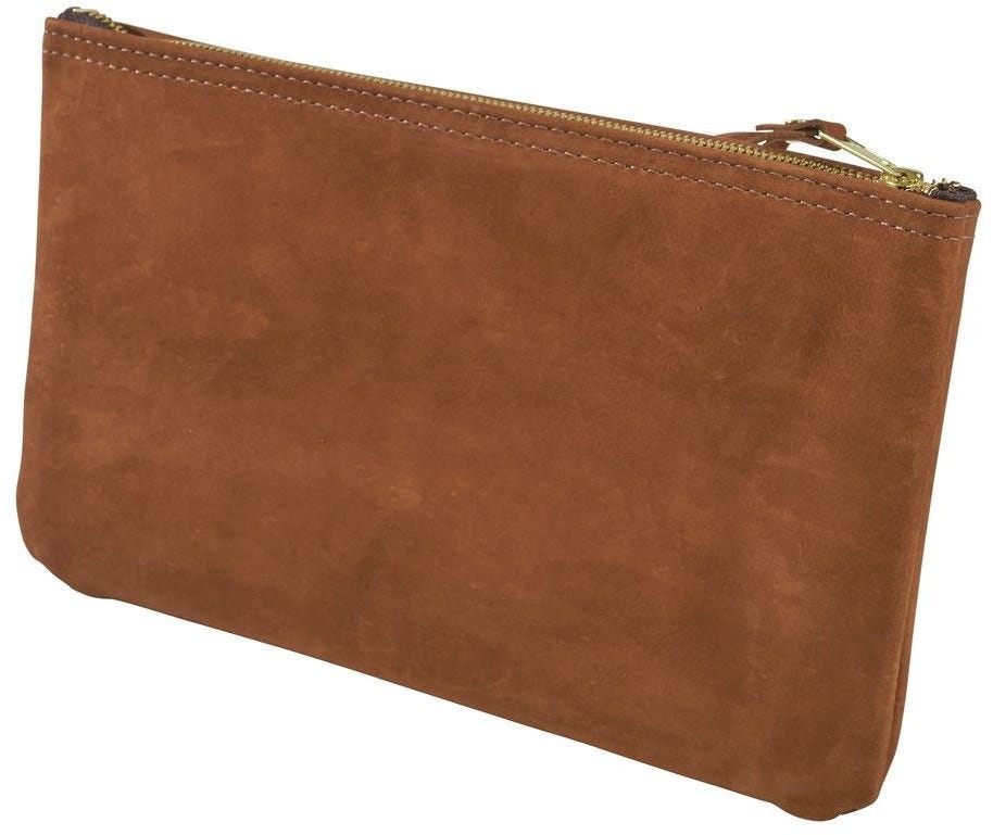 Klein 5139 Zipper Bag, Canvas Tool Pouch 12.5 x 7 x 4.25-Inch