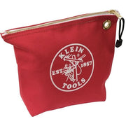 Klein 5539Red Canvas Zipper Bag- Consumables, Red