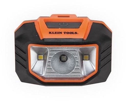 Klein 56220 LED Headlamp with Silicone Hard Hat Strap