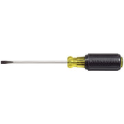Klein 601-4 3/16" Cabinet-Tip  Screwdriver  4" Round-Shank