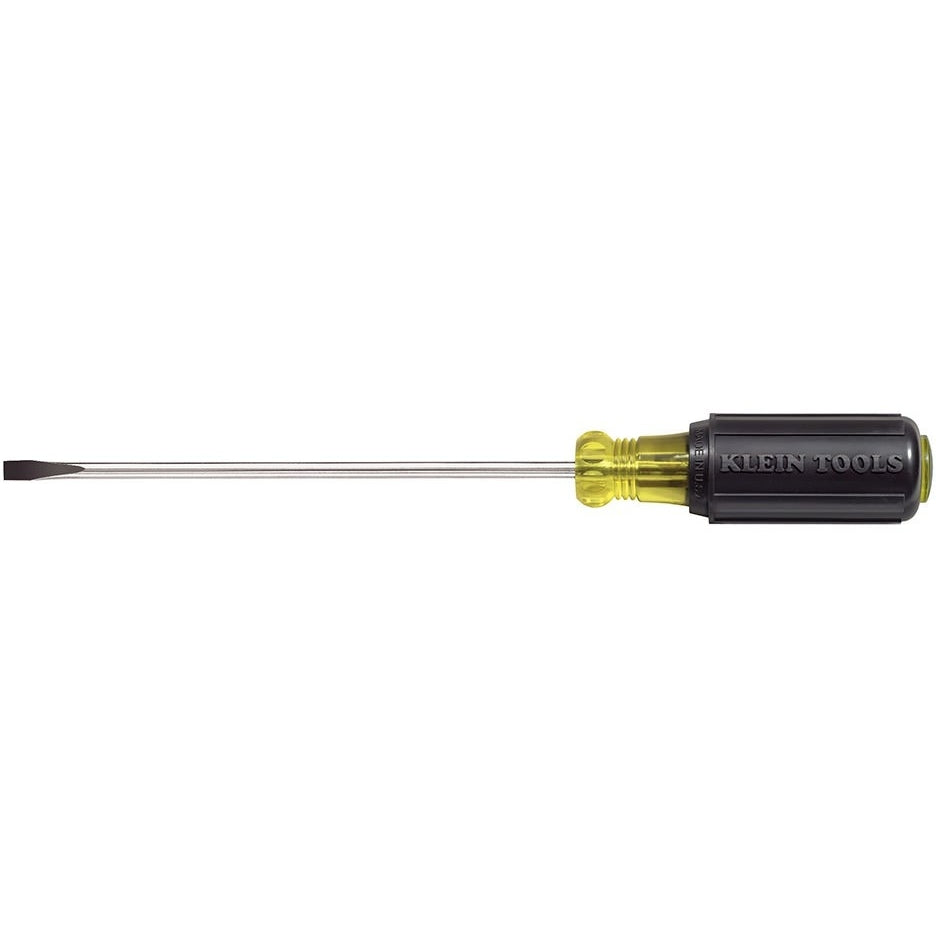 Klein 601-6 3/16" Cabinet-Tip Screwdriver  6" Round-Shank