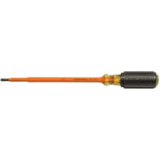 Klein 601-7-INS Insulated 3/16" Cabinet-Tip  7" Round-Shank Screwdriver