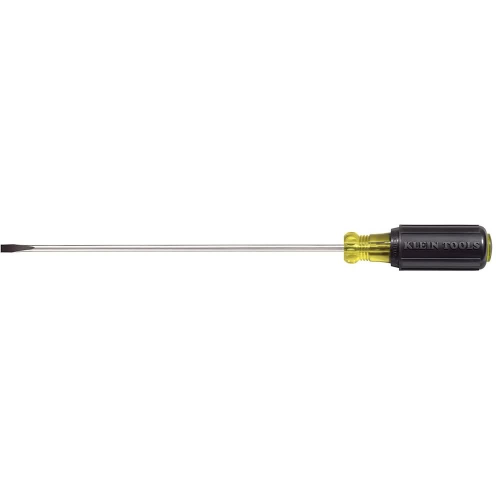 Klein 601-8 3/16" Cabinet-Tip Screwdriver  8" Round-Shank