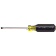 Klein 605-4B 1/4" Wire Bending Cabinet-Tip Screwdriver - 4" Round-Shank