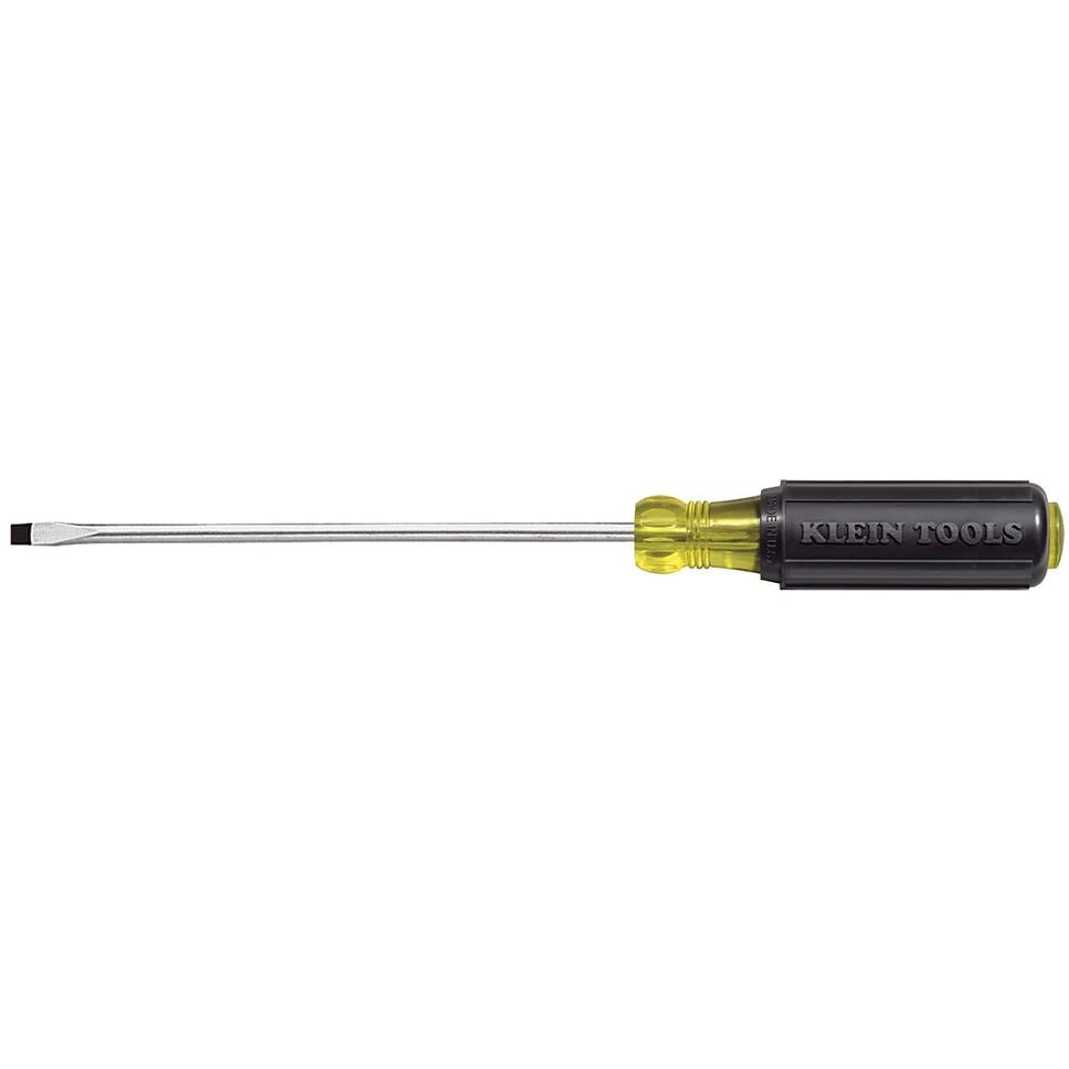 Klein 608-4 1/8" Cabinet Tip Miniature Screwdriver - 4" Round Shank