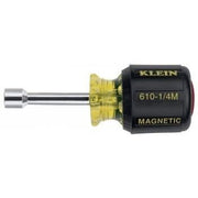 Klein 610-1/4M 1/4" Magnetic Tip Nut Driver  1-1/2" Hollow Shank