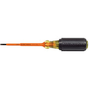 Klein 612-4-INS Insulated 1/8" Slotted - 4" Screwdriver