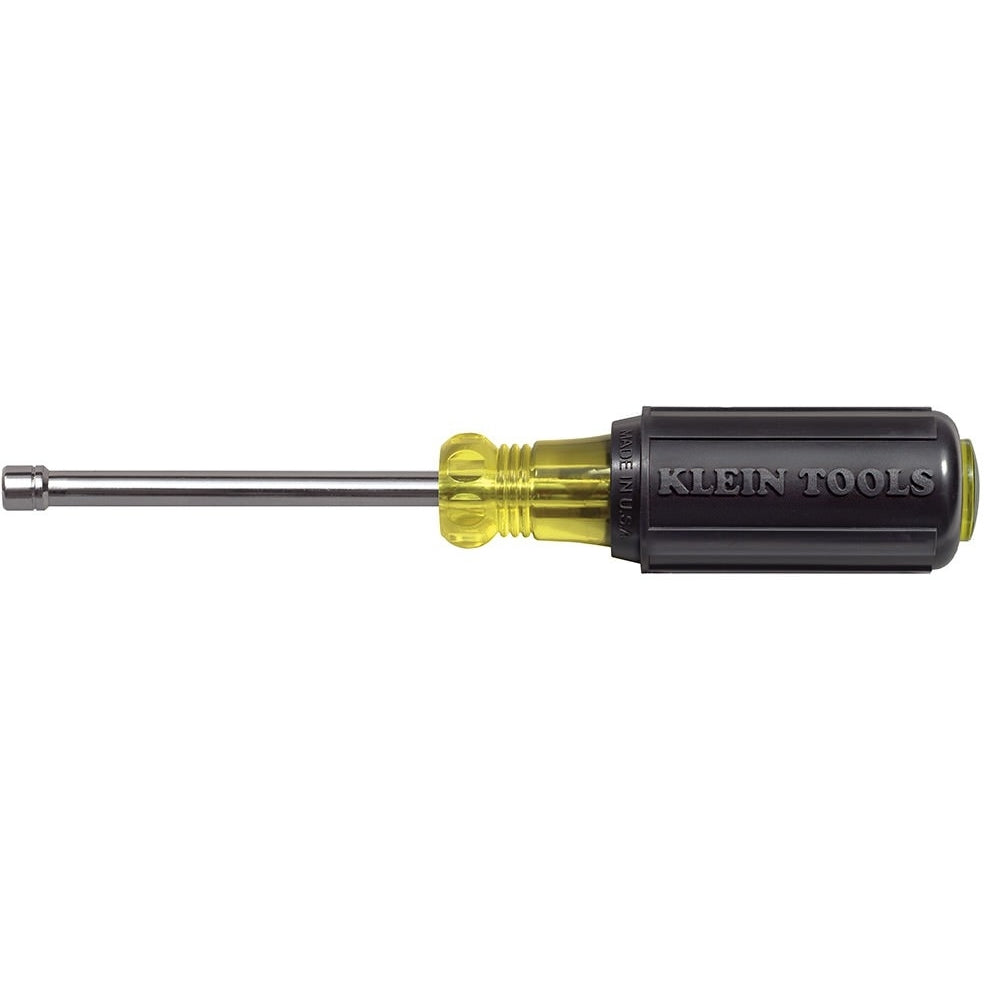 Klein 630-4MM 4 mm Cushion-Grip Hollow-Shank Nut Driver - 3"-Shank