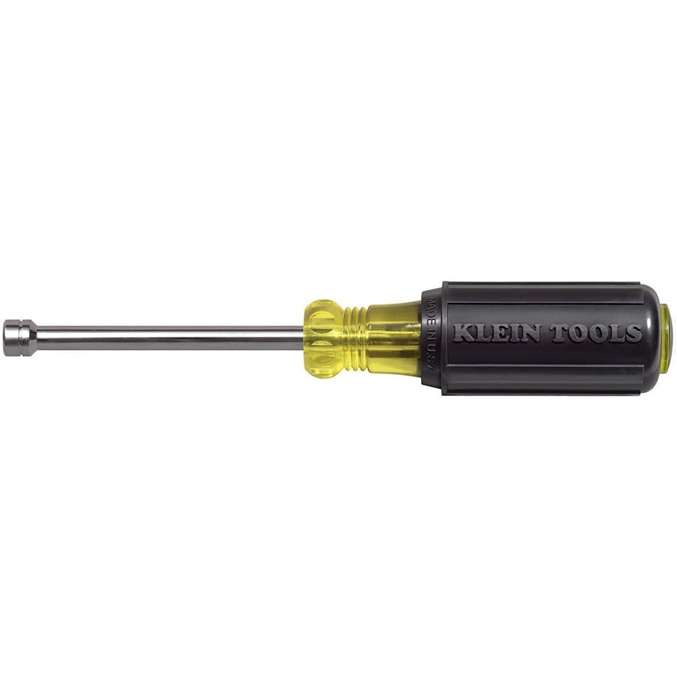 Klein 630-5MM 5 mm Cushion-Grip Hollow-Shank Nut Driver - 3"-Shank