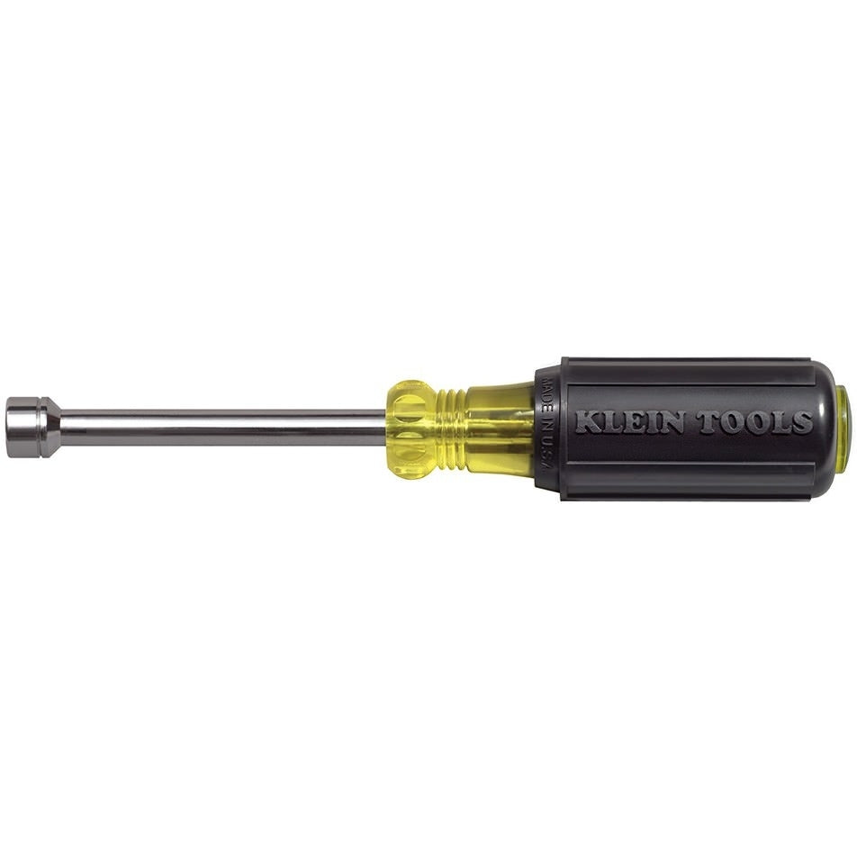 Klein 630-9MM 9 mm Cushion-Grip Hollow-Shank Nut Driver - 3"-Shank