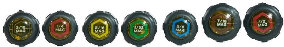 Klein 631 Nut Driver Set, 3-Inch Shafts, Cushion Grip, 7-Piece