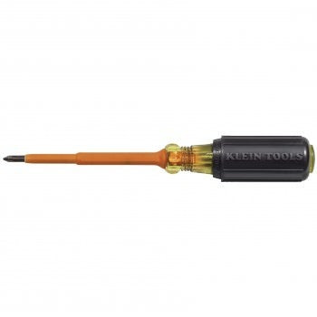 Klein 6334INS Insulated #1 Phillips-Tip - 4'' (102 mm) Screwdriver