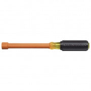 Klein 646-9/16-INS Insulated Cushion-Grip, 9/16" Hollow-Shaft Nut Driver 6" Shank