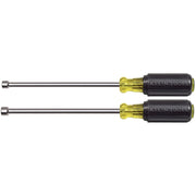 Klein 646M Magnetic Tip Nut Driver Set - 6" Hollow Shanks